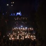 Passchendaele Ceremony with torch parade