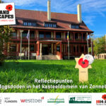 Passchendaele Museum opent nieuwe tijdelijke expo 'Reflectiepunten - Oorlogsdoden in het Kasteeldomein van Zonnebeke'